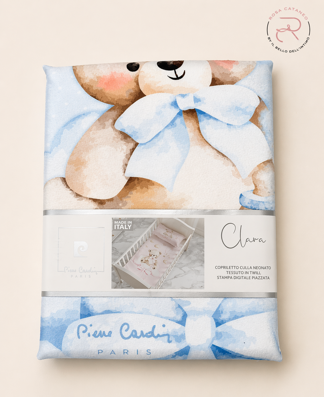 Copertina neonato in cotone Pierre Cardin per Culla