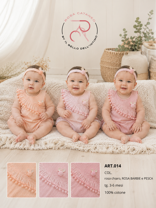 Vestitino Neonata con Fascia 🎀