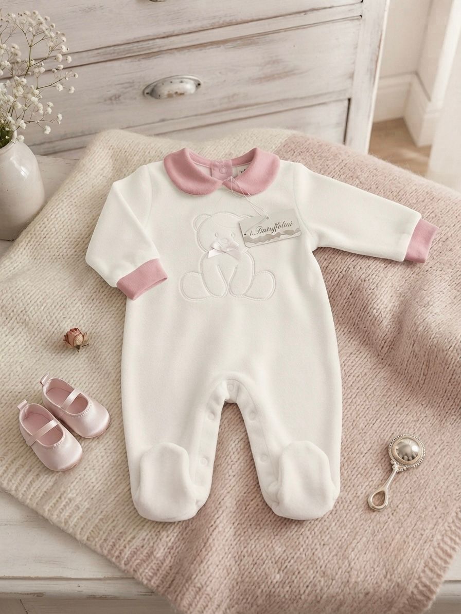 Tutina in Ciniglia Neonata I Batuffolini Art. B548/3F