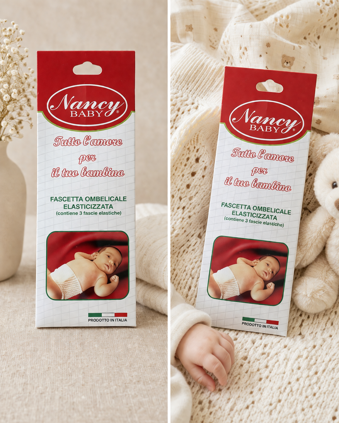 Fascetta ombelicale elasticizzata – Nancy Baby | Art.1804