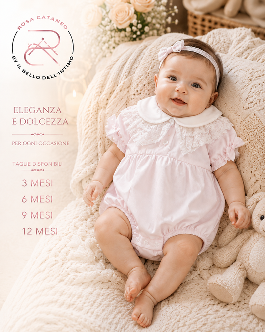 Pagliaccetto Elegante Neonata 🎀