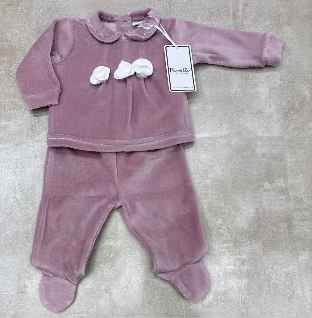 Clinico Neonata in Ciniglia Pastello – Art. CP24AH