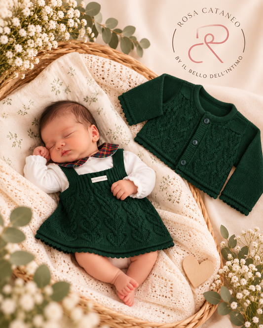 Completo Clinico Neonato 3 Pezzi Hophoplà Noel – Art. 0516