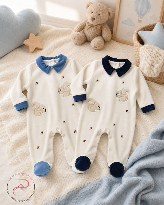 Tutina Ciniglia Neonato I Batuffolini Art. B548/11M