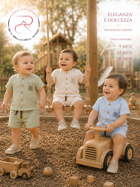 Completino Neonato in Cotone 🧸