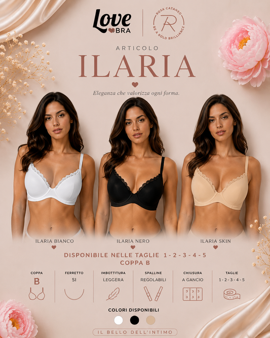 ILARIA | Reggiseno Balconcino in Microfibra Love and Bra