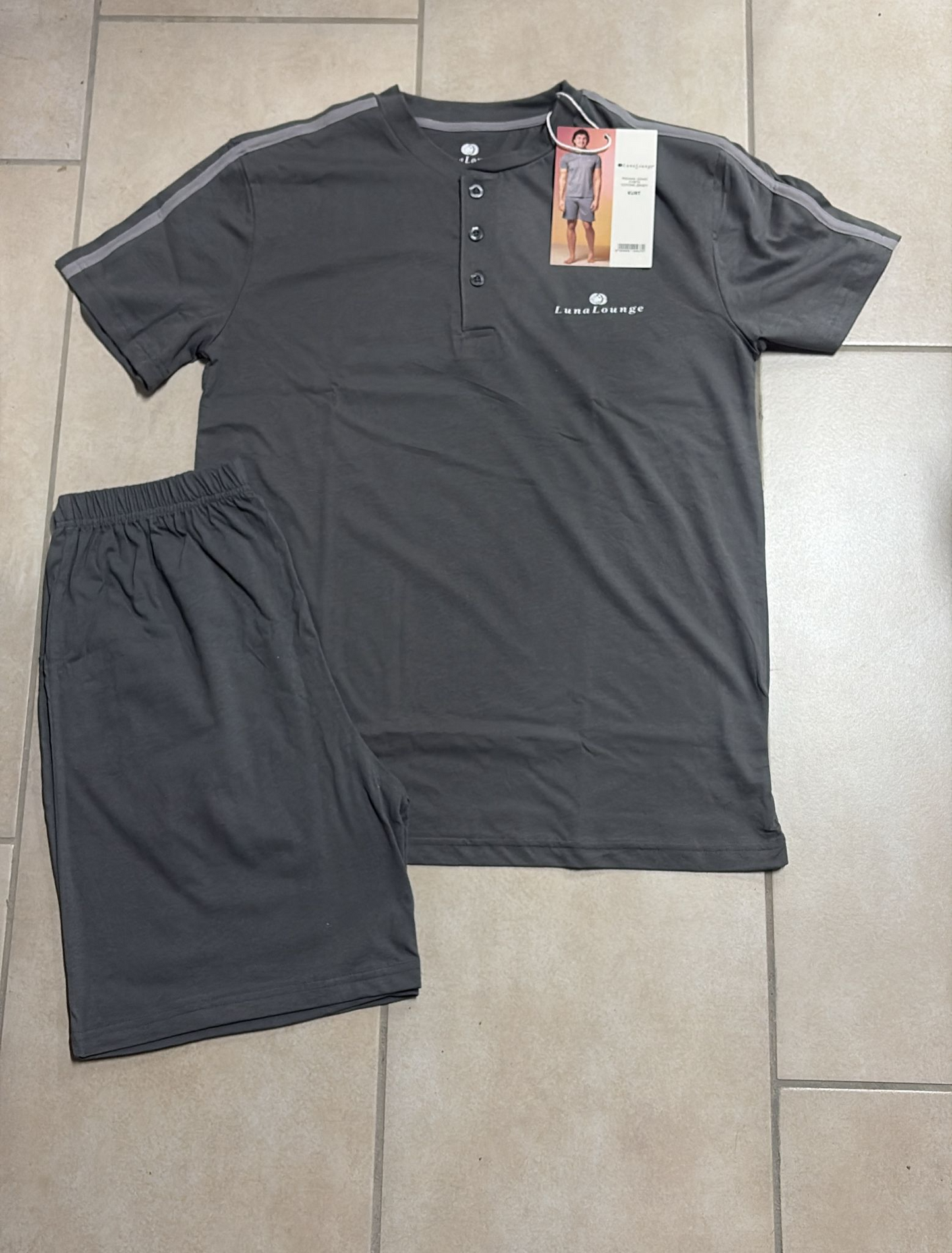 Pigiama uomo in cotone – KURT | LUNA LOUNGE