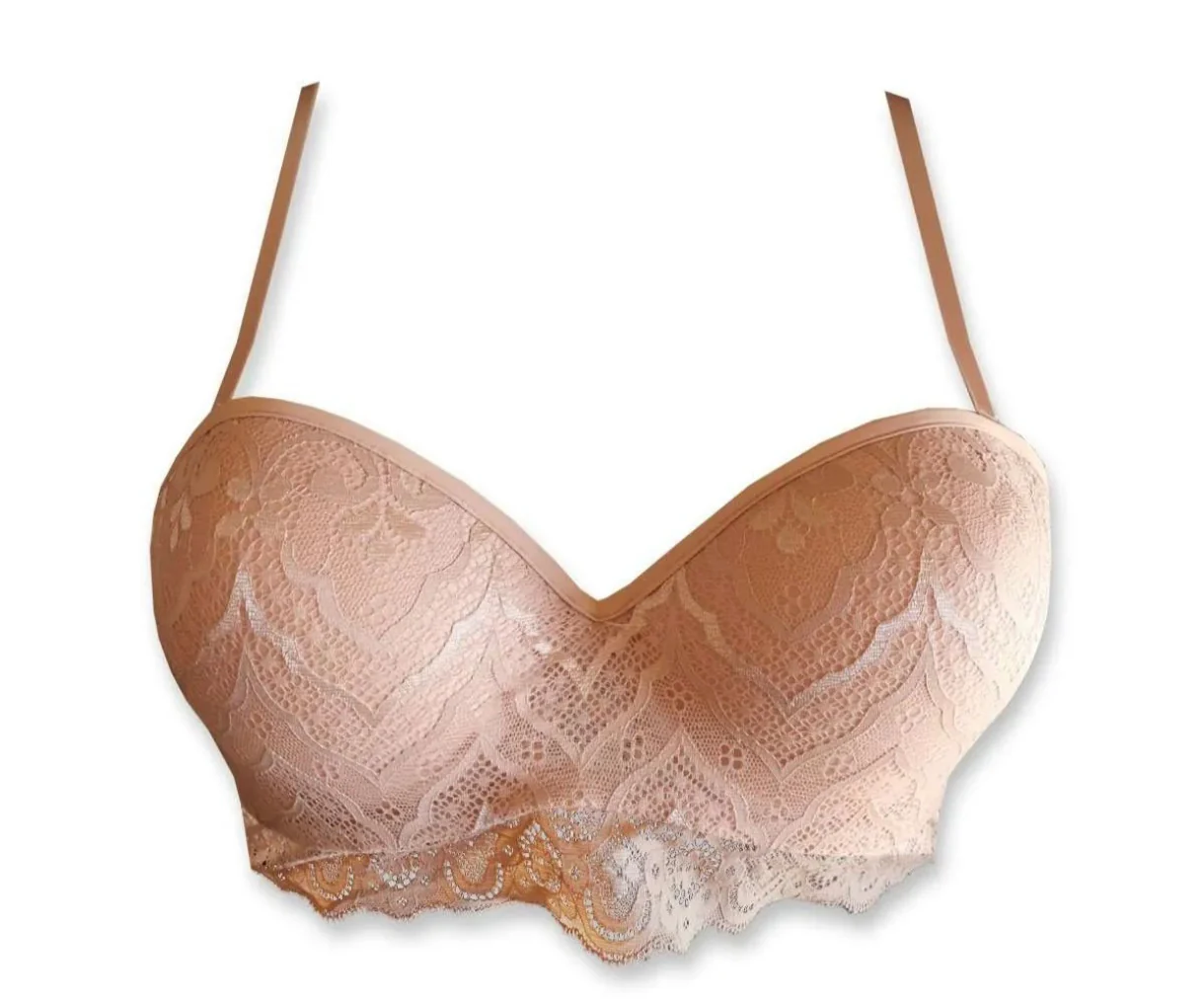BRIGITTE | Reggiseno Fascia in Pizzo Love and Bra