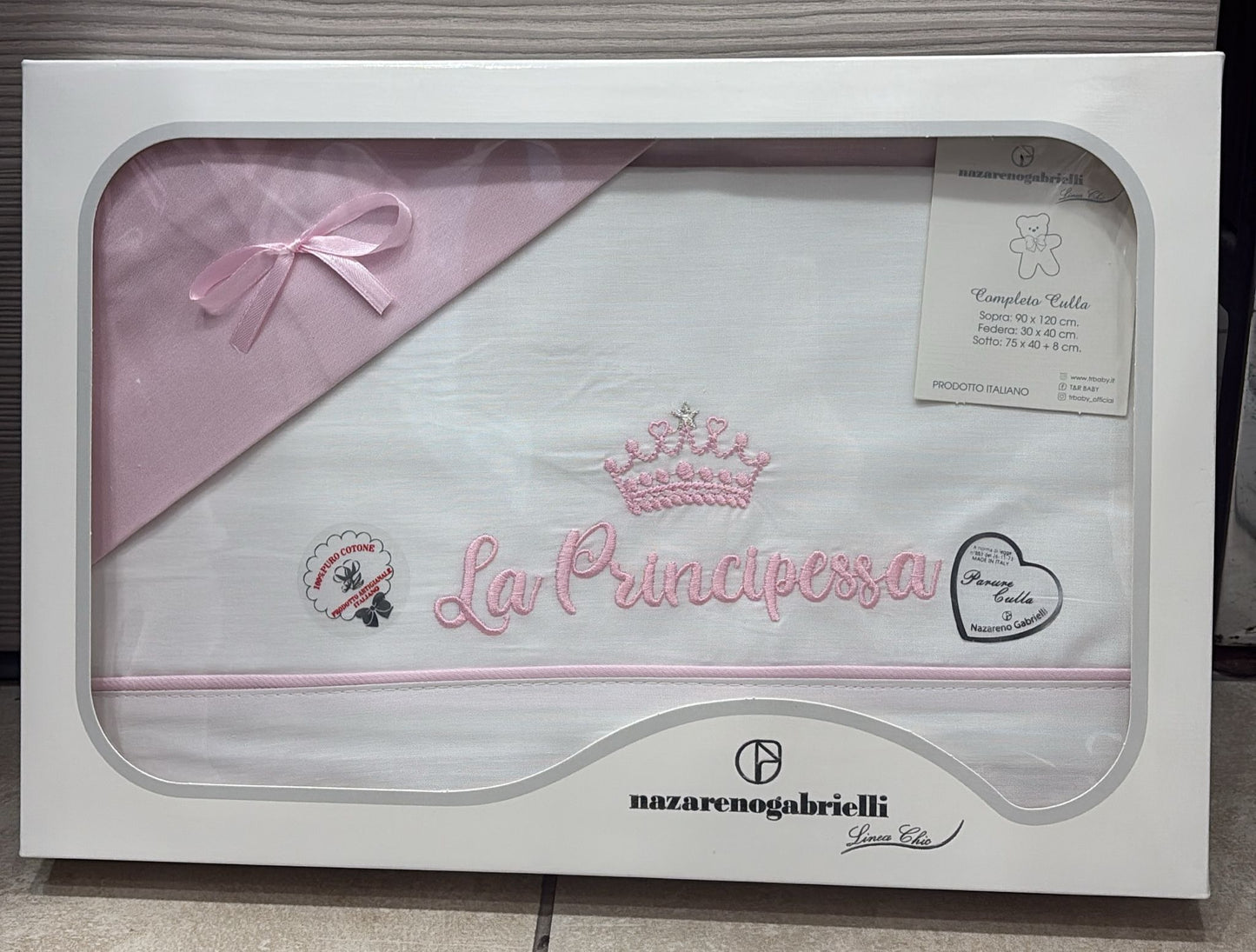 ✨ Completo Lenzuola Passeggino “Principessa / Principino” ✨