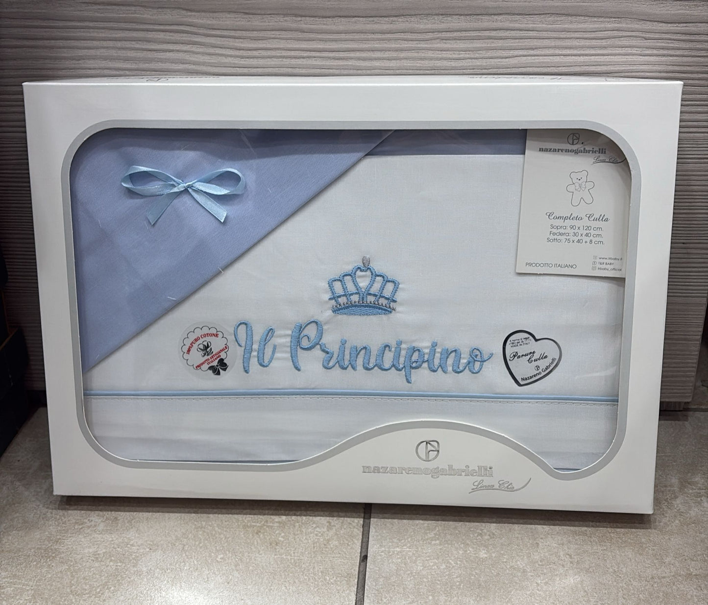 ✨ Completo Lenzuola Passeggino “Principessa / Principino” ✨