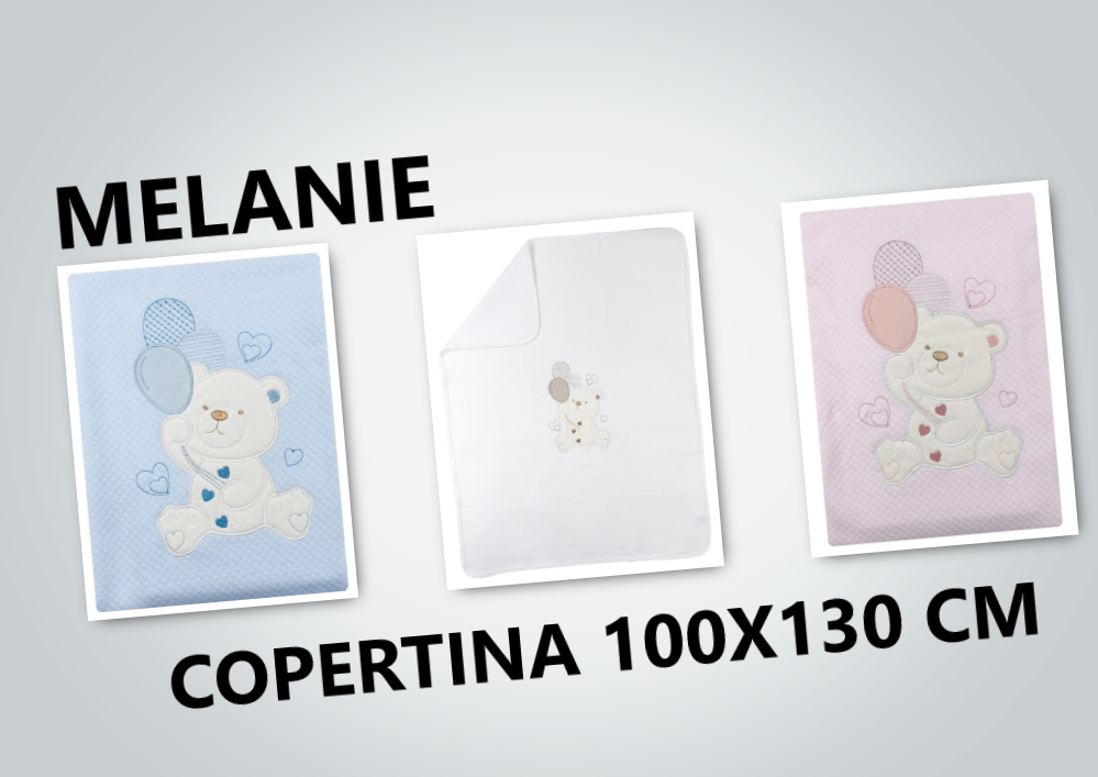 COPERTINA PER CULLA MIS. 100X130 CM A 13€