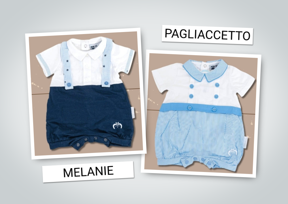 PAGLIACCETTO NEONATO LINEA MELANIE