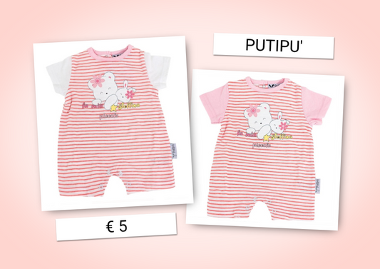 PAGLIACCETTO PUTIPU' Art. P529 A SOLI 5€
