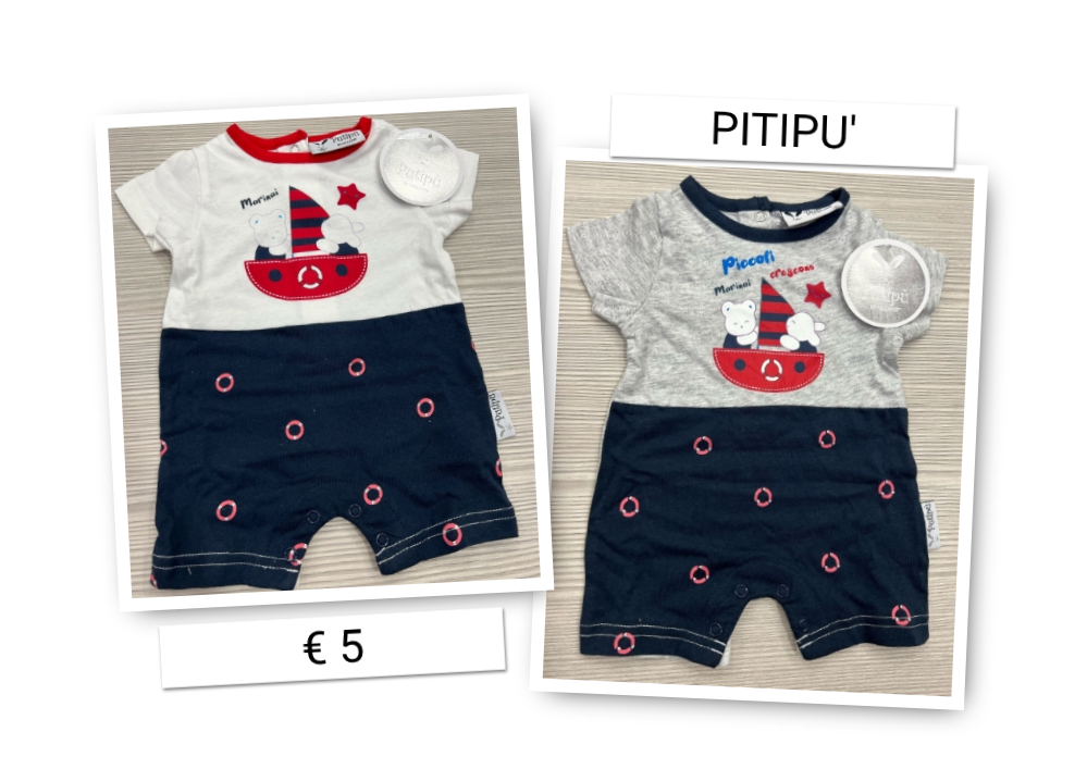 Pagliaccetto Melanie – Art. P524 A SOLI 5€