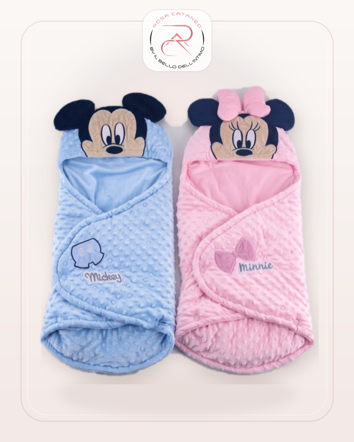 Sacco Nanna Disney Mickey & Minnie in Morbida Ciniglia – Avvolgente e Caldo